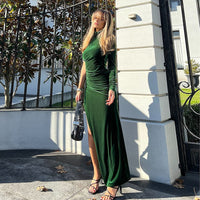 D'Velvet Long Dress